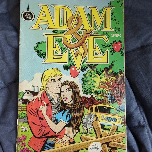 Vintage Spire Christian Comics- Adam & Eve - Picture 1 of 2